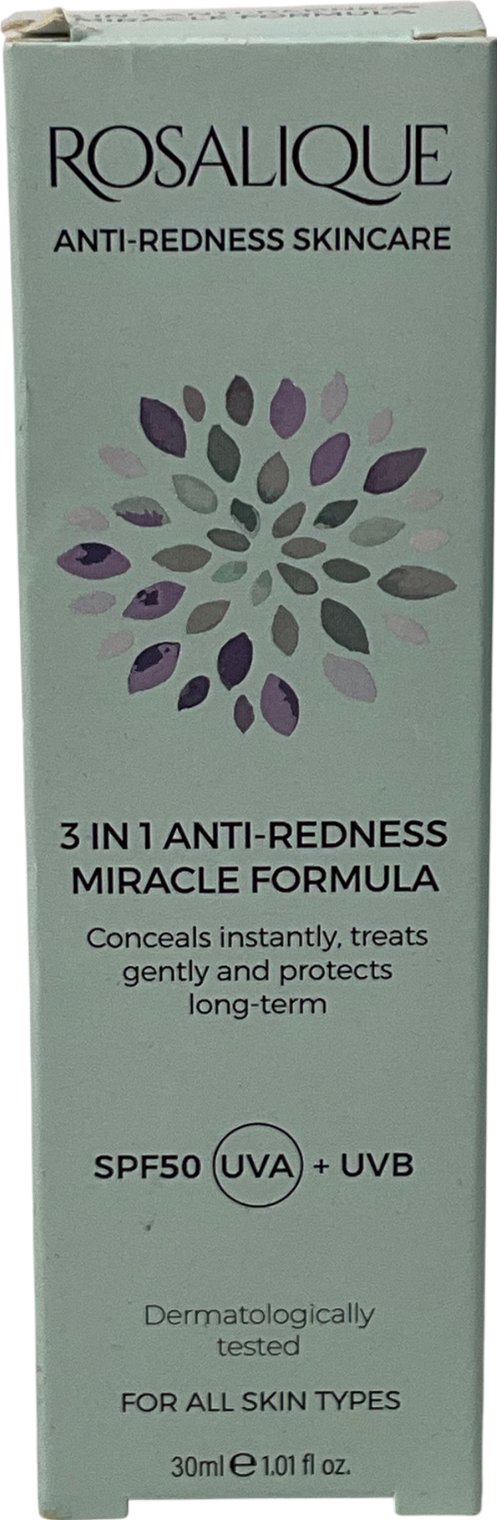 rosalique 3 In 1 Anti-redness Miracle Formula Spf50 30ml