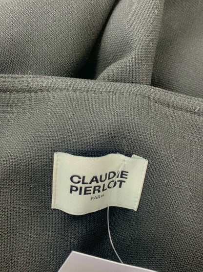 Claudie Pierlot Black Buttoned Skirt UK 4