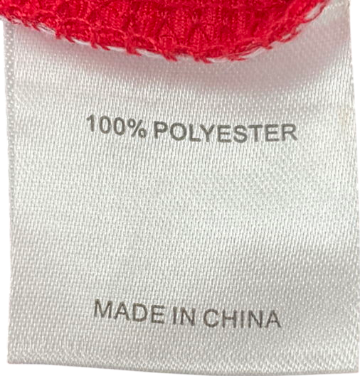 White Fox Red Hit A Home Run Oversized Jersey UK S/M