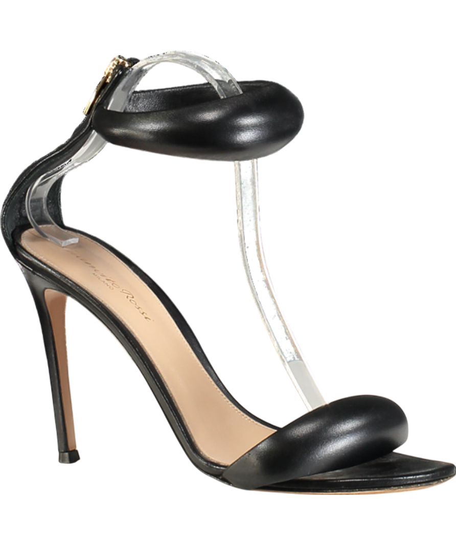 Gianvito Rossi Black Bijoux Sandals UK 6.5 EU 39.5 👠