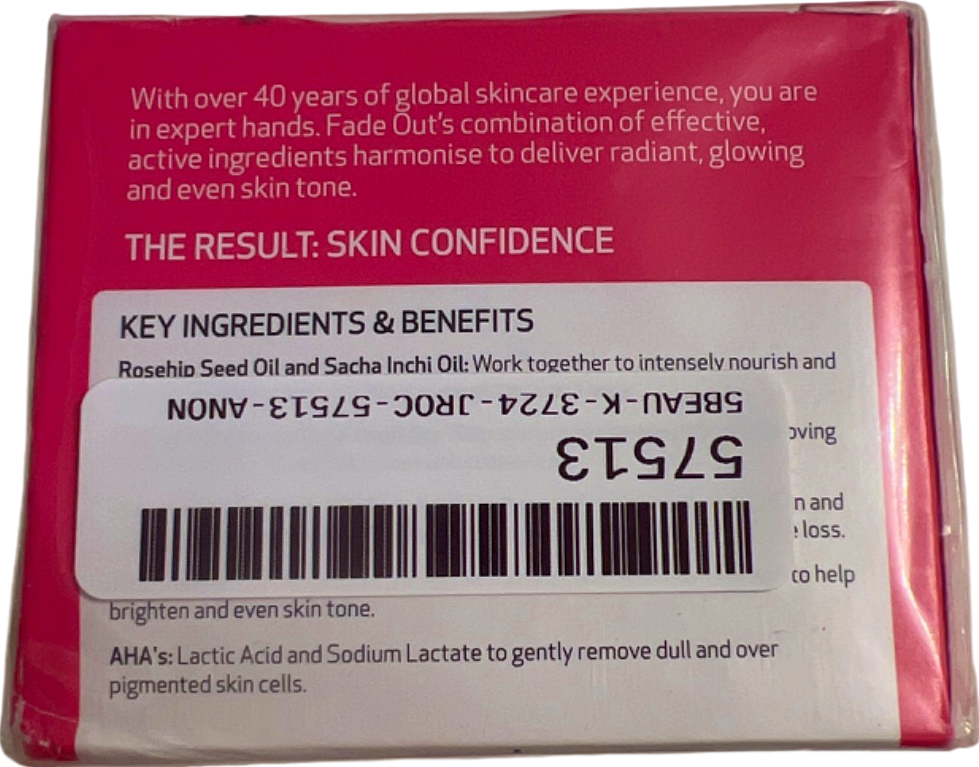 Fade Out Collagen Boost Brightening Night Cream 50ml