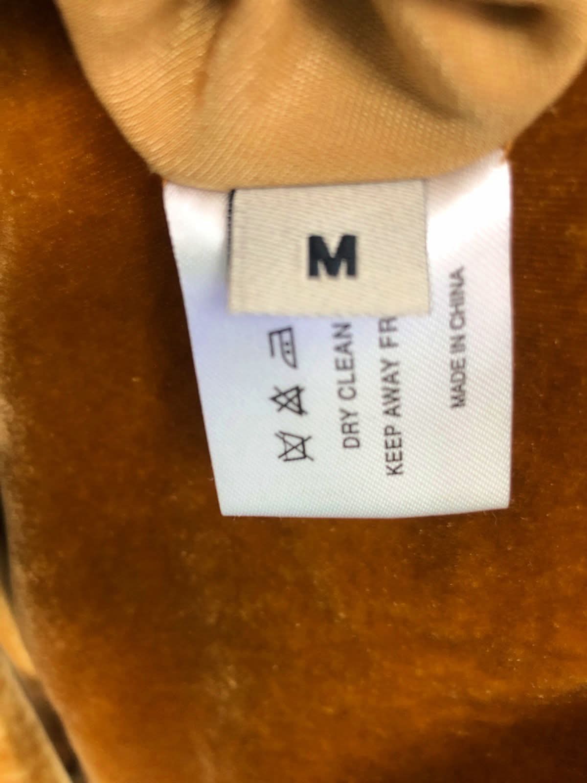 Asceno Burnt Orange Silk Slip Dress Medium