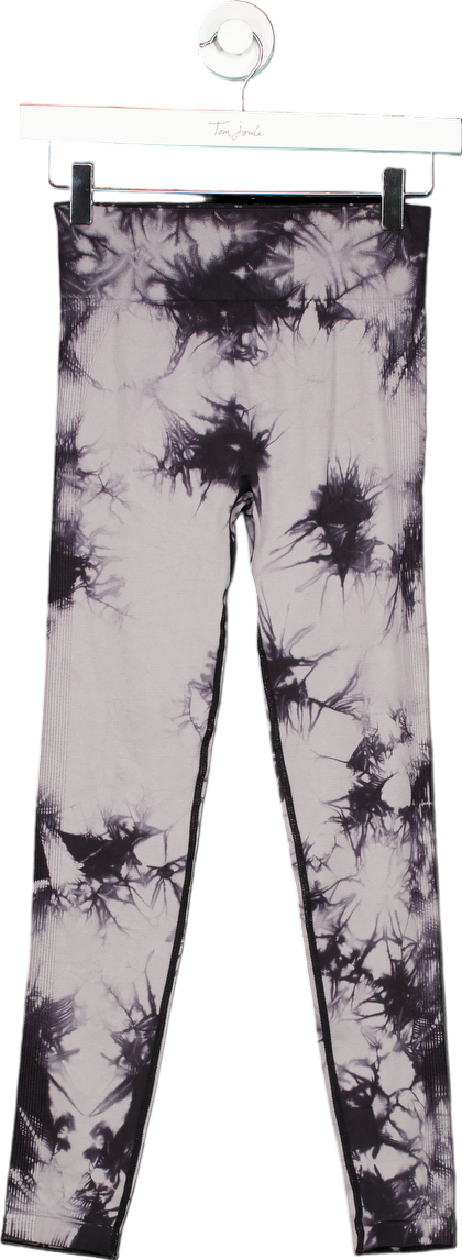 Unbranded Black Tie-Dye Leggings UK S