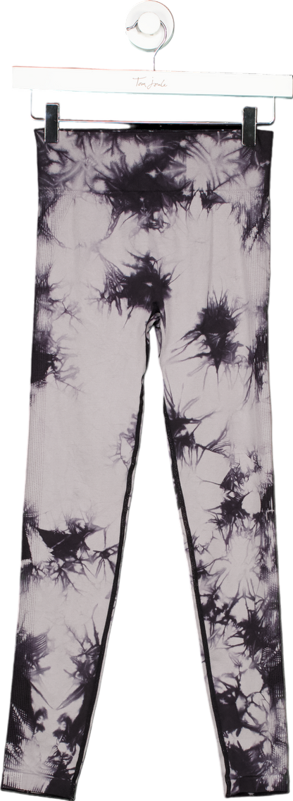 Unbranded Black Tie-Dye Leggings UK S