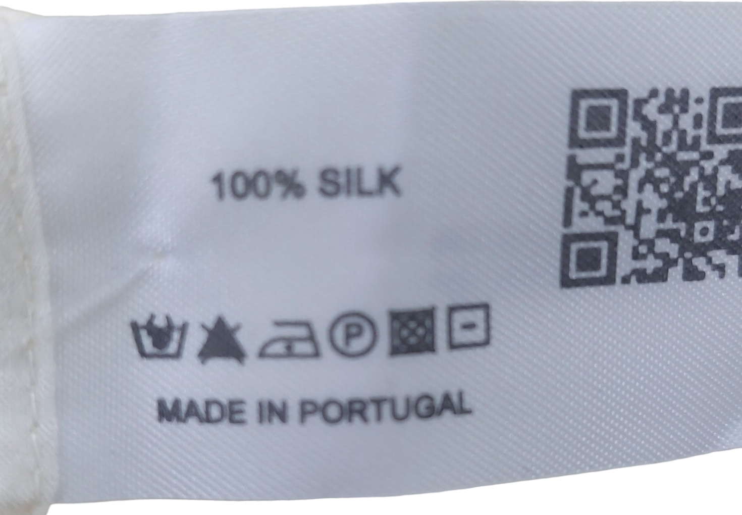 Hanne Bloch  Black  String Silk Top One Size