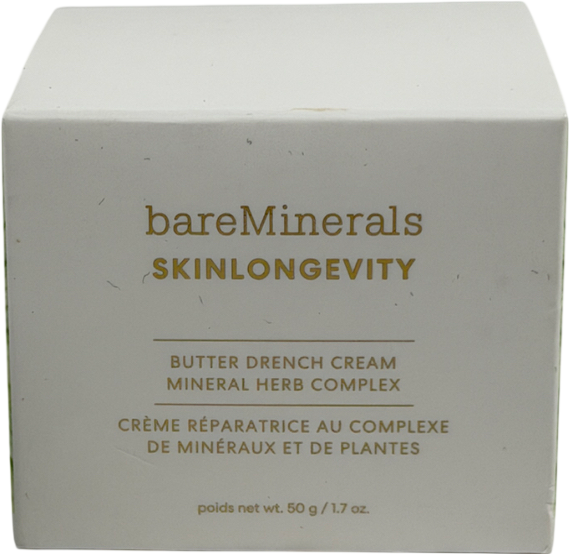 bareMinerals Skinlongevity Butter Drench Cream Mineral Herb Complex 50g