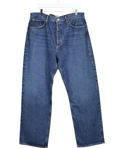 AGOLDE Blue 90s Mid Rise Loose Fit Jeans W33