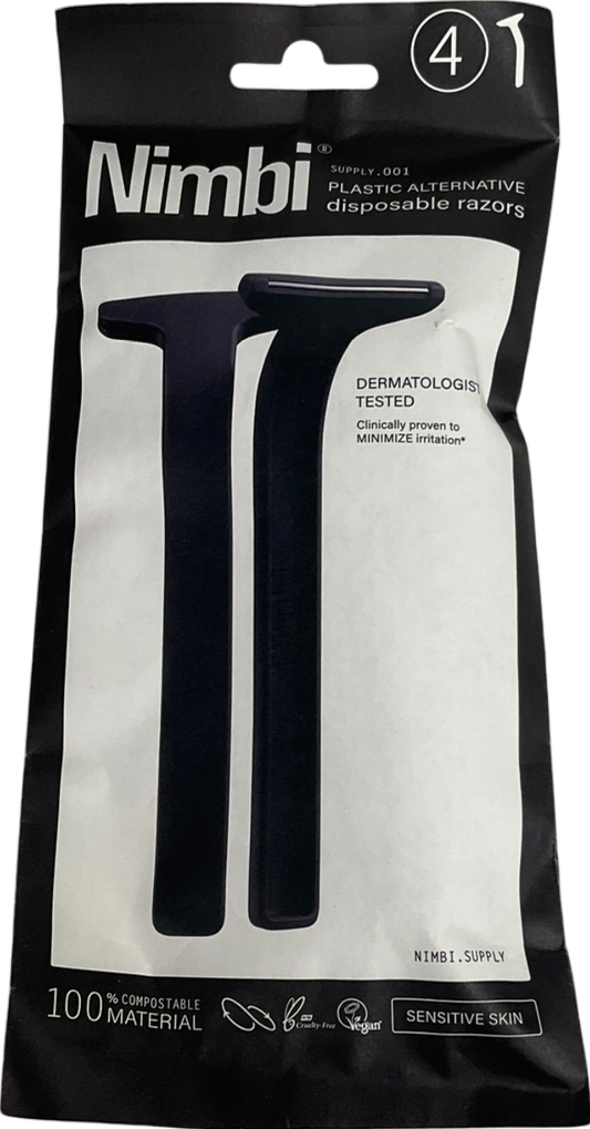Nimbi Plastic-free Disposable Razors One size
