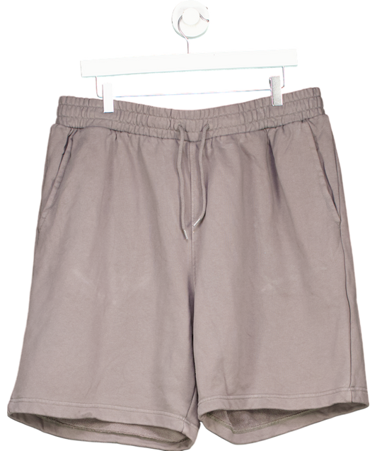 Weekday Grey Relaxed Midweight Shorts UK XL