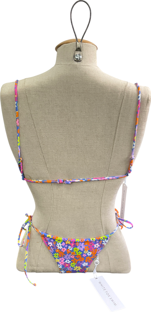 White Fox Purple More Than A Dream Bikini Set UK XS