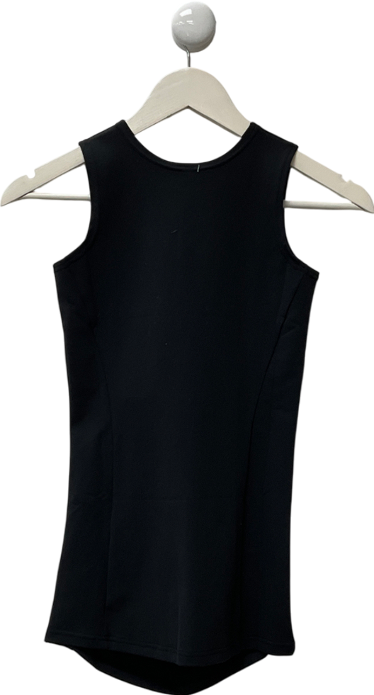 sportee mommee Black Vest Top UK S