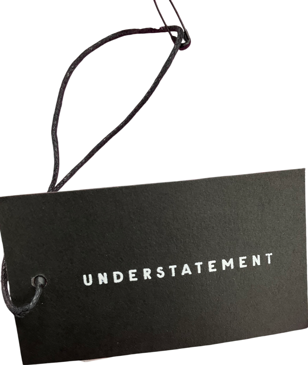 Understatement Pink Lace Thong UK M