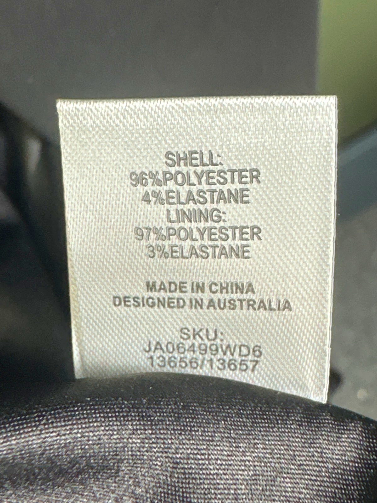 Meshki Black Carver Suiting Coat UK S