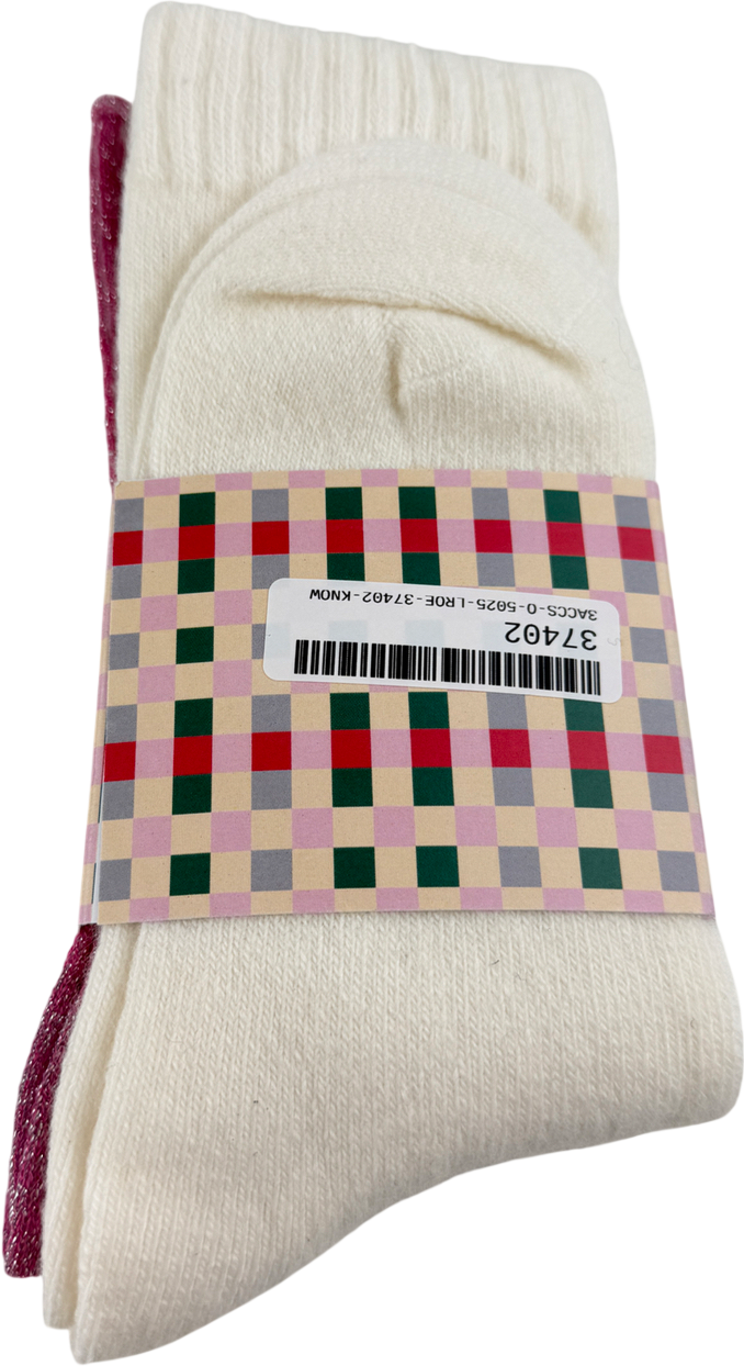 Beauty Pie Pink X2 Pairs Of Socks One Size