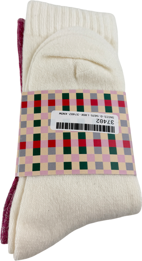 Beauty Pie Pink X2 Pairs Of Socks One Size