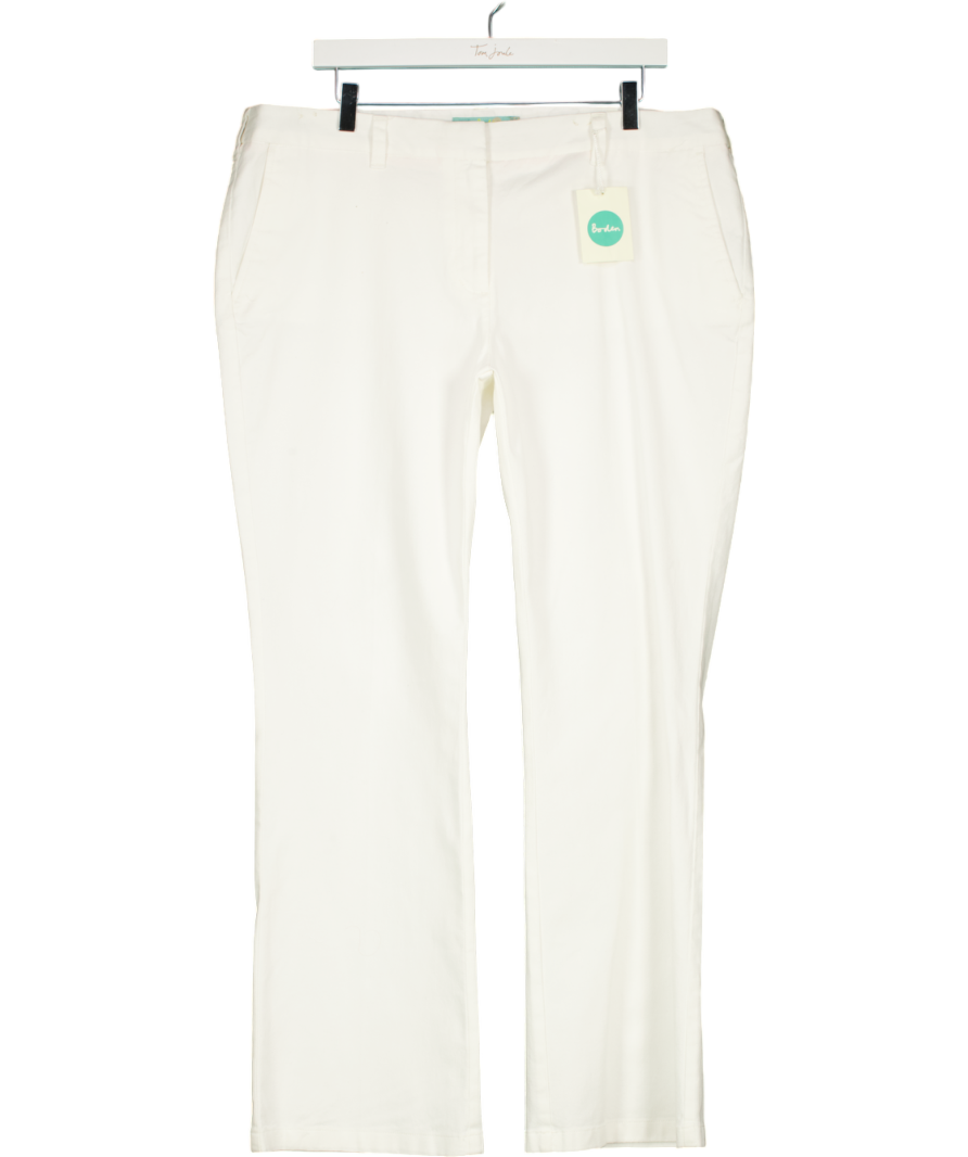 Boden White Bootleg Jeans UK 18
