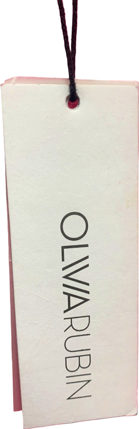 Olivia Rubin Pink Polka Dot Imogen Sequin Dress UK Size 10