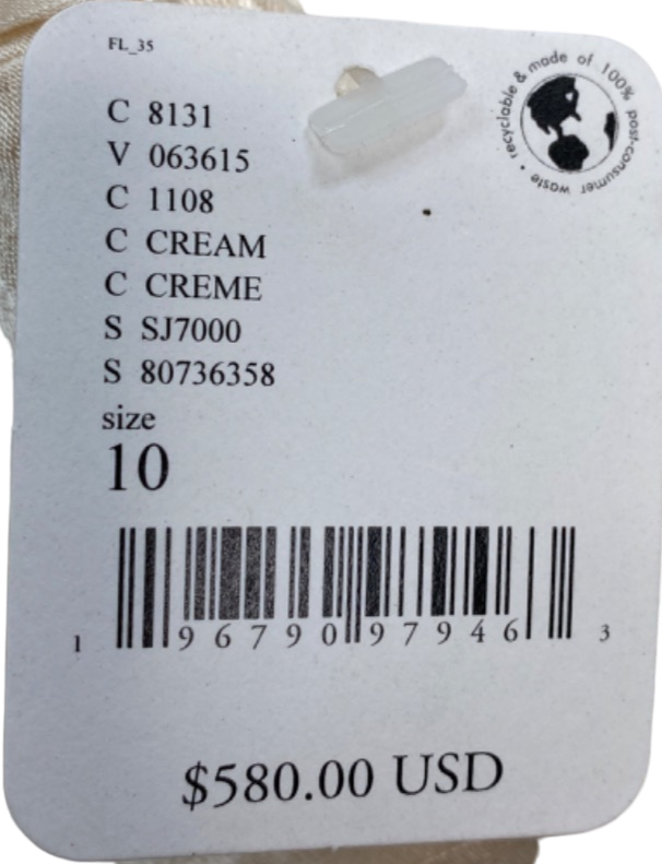 Shona Joy Cream La Lune Co-ord Set UK 14