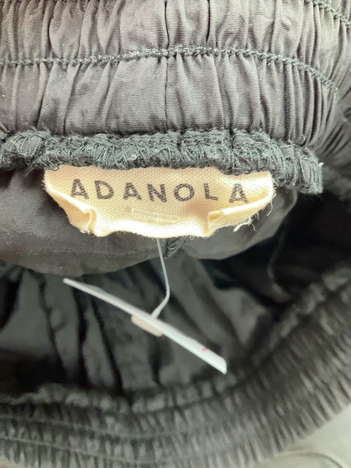 Adanola Black Nylon Joggers UK S