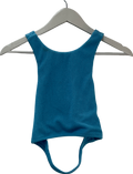 Rhythm Blue Wave Break Cross Back Top UK M