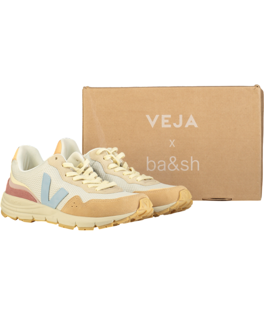 Veja X ba&sh Beige Alveomesh Veba Sneakers UK 7.5 EU 40.5 👠