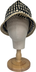 H&M Beige Straw Hat UK M