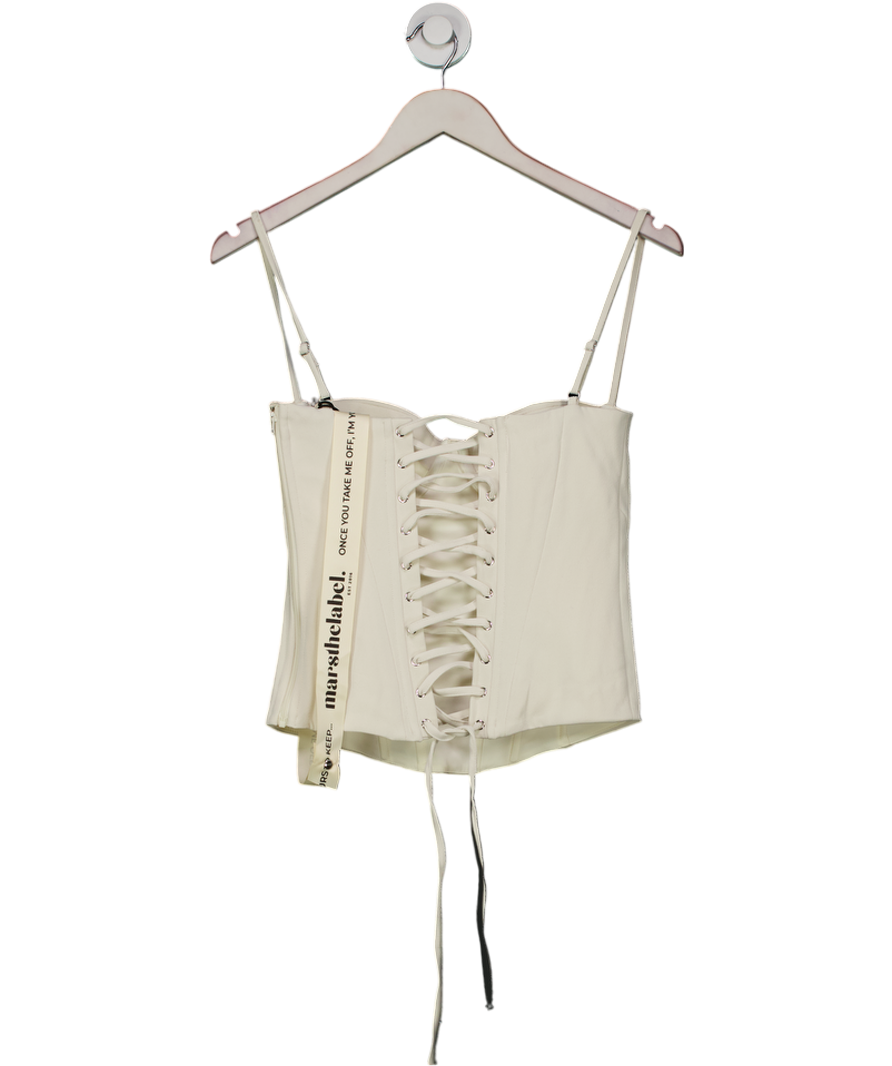 Mars the Label The Everly Corset In Off White UK 6
