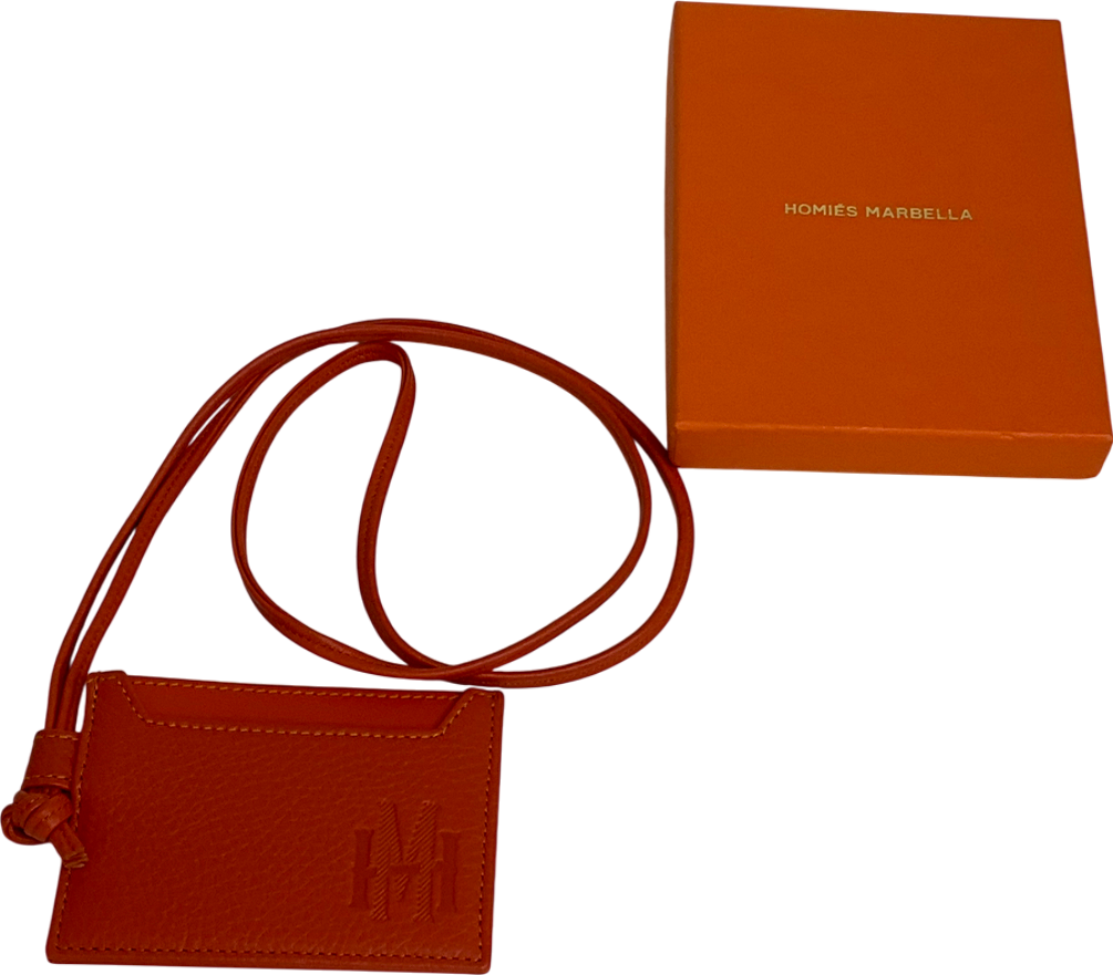 homies Marbella Neck Hanging Card Holder Orange One Size