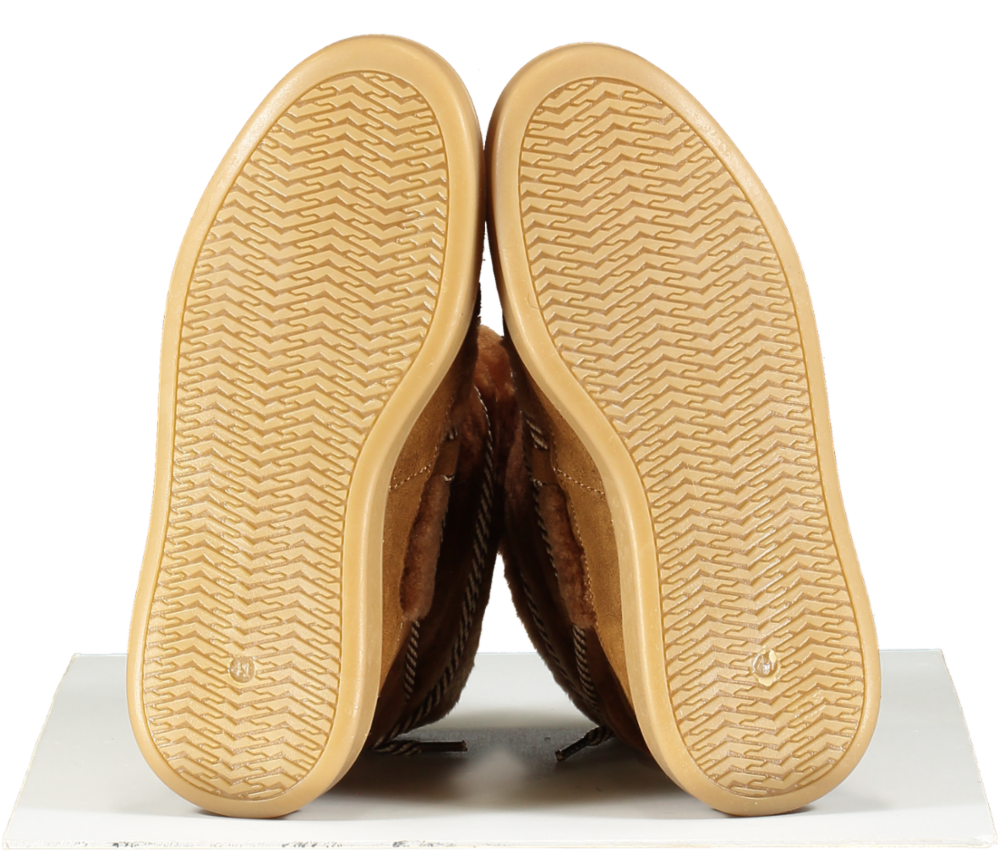 ivylee Brown Lacey Wool Boots UK 8 EU 41 👠