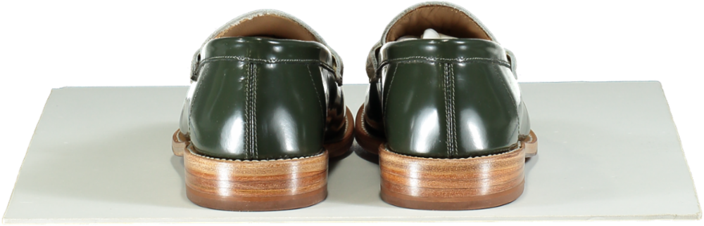 Grenson Dark Green Multi Lynn Loafer UK 4