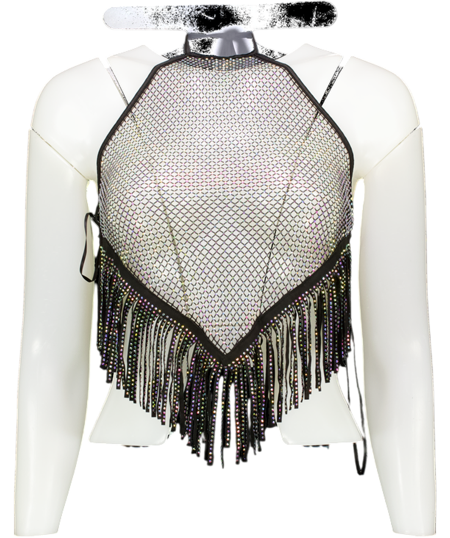 Ann Summers Black Mirissa Top UK S