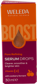 Weleda Pore Refining Vitamin C Serum Drops With Cranberry 30ml