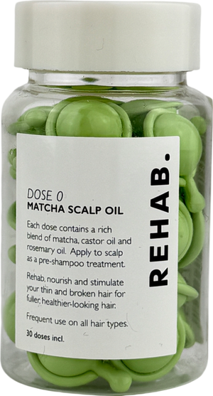 Rehab Dose 0 Matcha Scalp Hair Oil X30