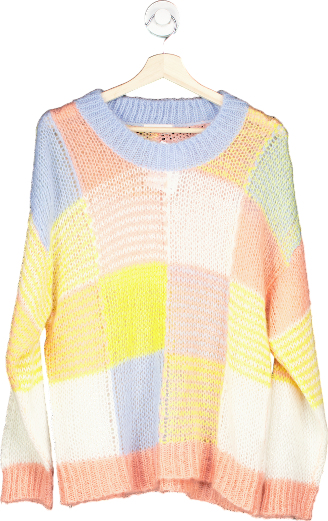 Stine Goya Multicolour Gingham Knitwear Sana Jumper M