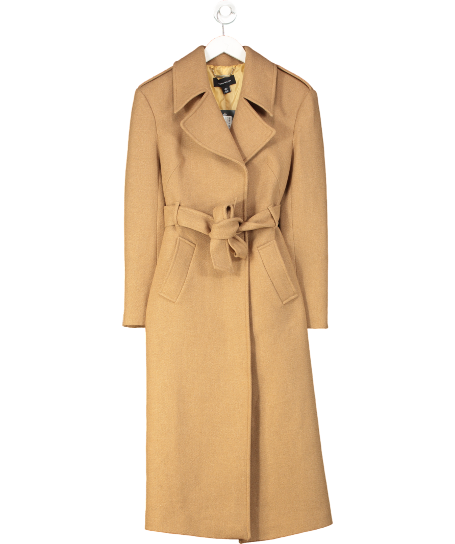 Karen Millen Brown Belted Trench Coat UK 6