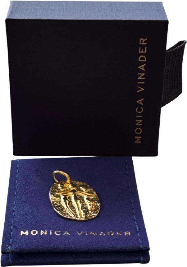 MONICA VINADER Sisterhood Pendant 18k Yellow Gold Vermeil