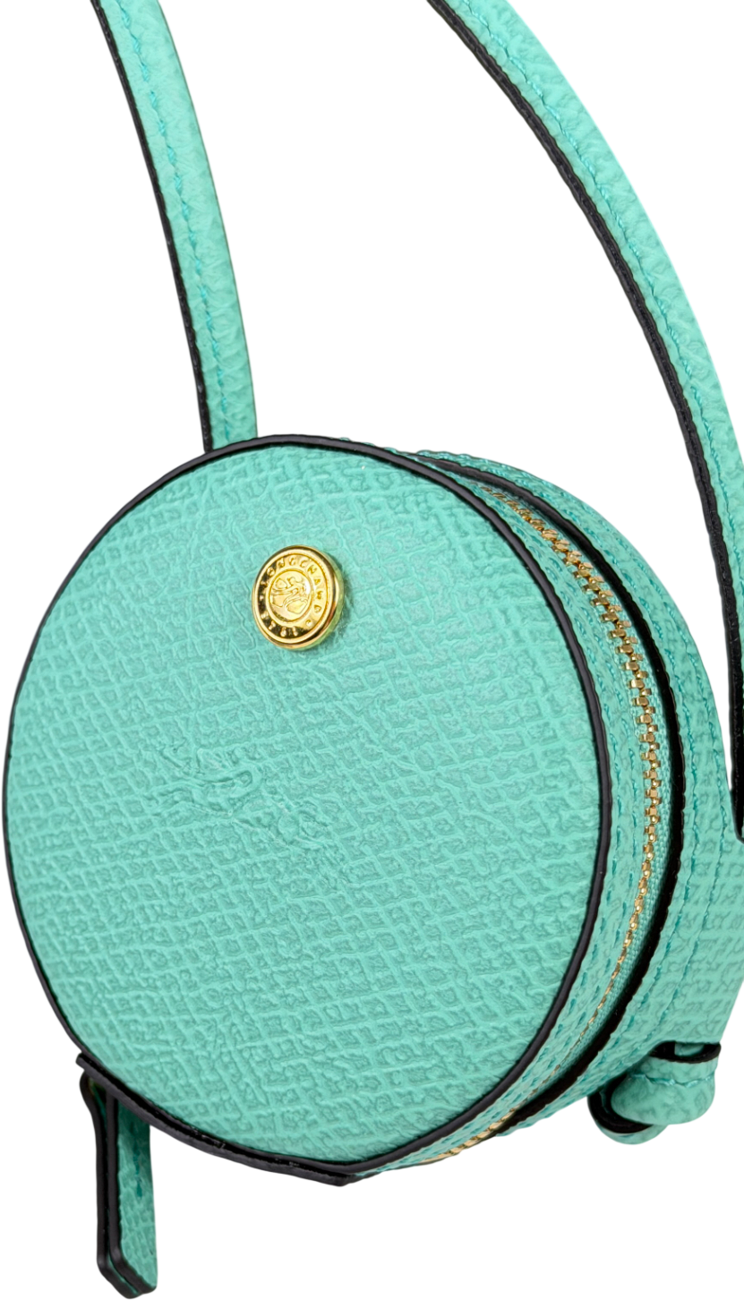 LONGCHAMP Mint Green 'epure Surf' Coin Purse With Gift