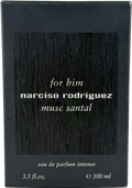 Narciso Rodriguez For Him Musc Santal Eau De Parfum Intense 100ml