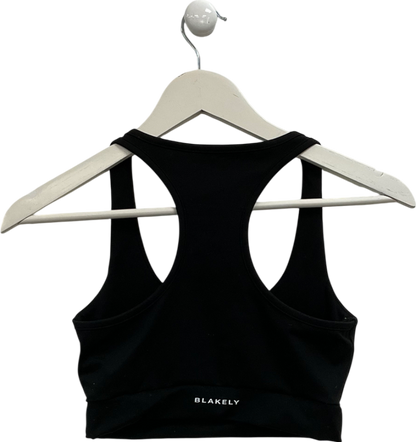 Blakely Black Racer Back Sports Bra UK S