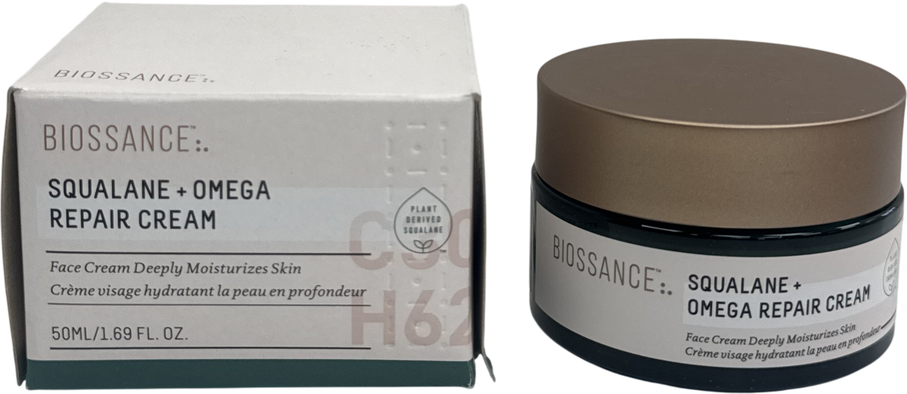 BIOSSANCE Squalane + Omega Repair Cream 50ml
