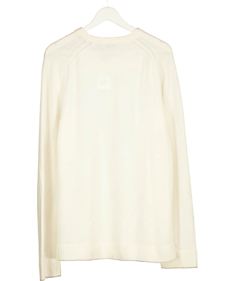 Jonathan Simkhai Cream Super Soft Wool And Cashmere Sweater UK L