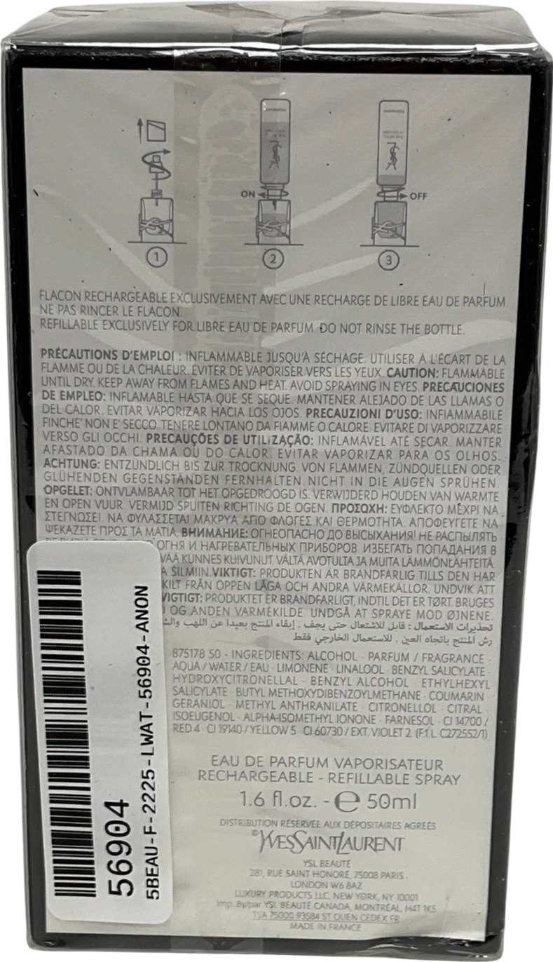 YSL Libre Eau De Parfum Libre 50ml