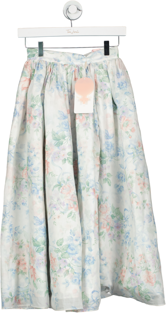 Selkie White The Mrs Darcy Aurora Skirt UK XXS