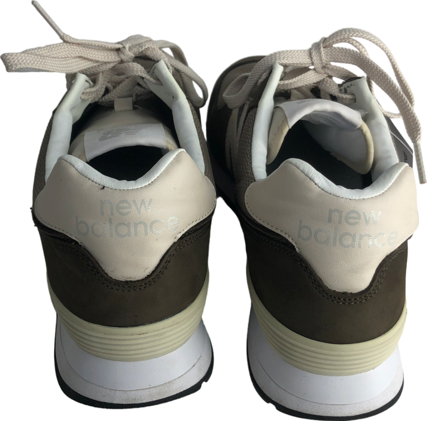 New Balance 574 Shoes Black Olive Mushroom UK 7 EU 41 👞