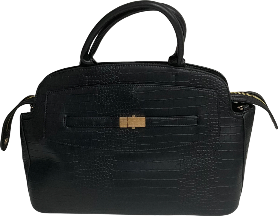 Next Black Handbag With Adjustable Shoulder Strap
