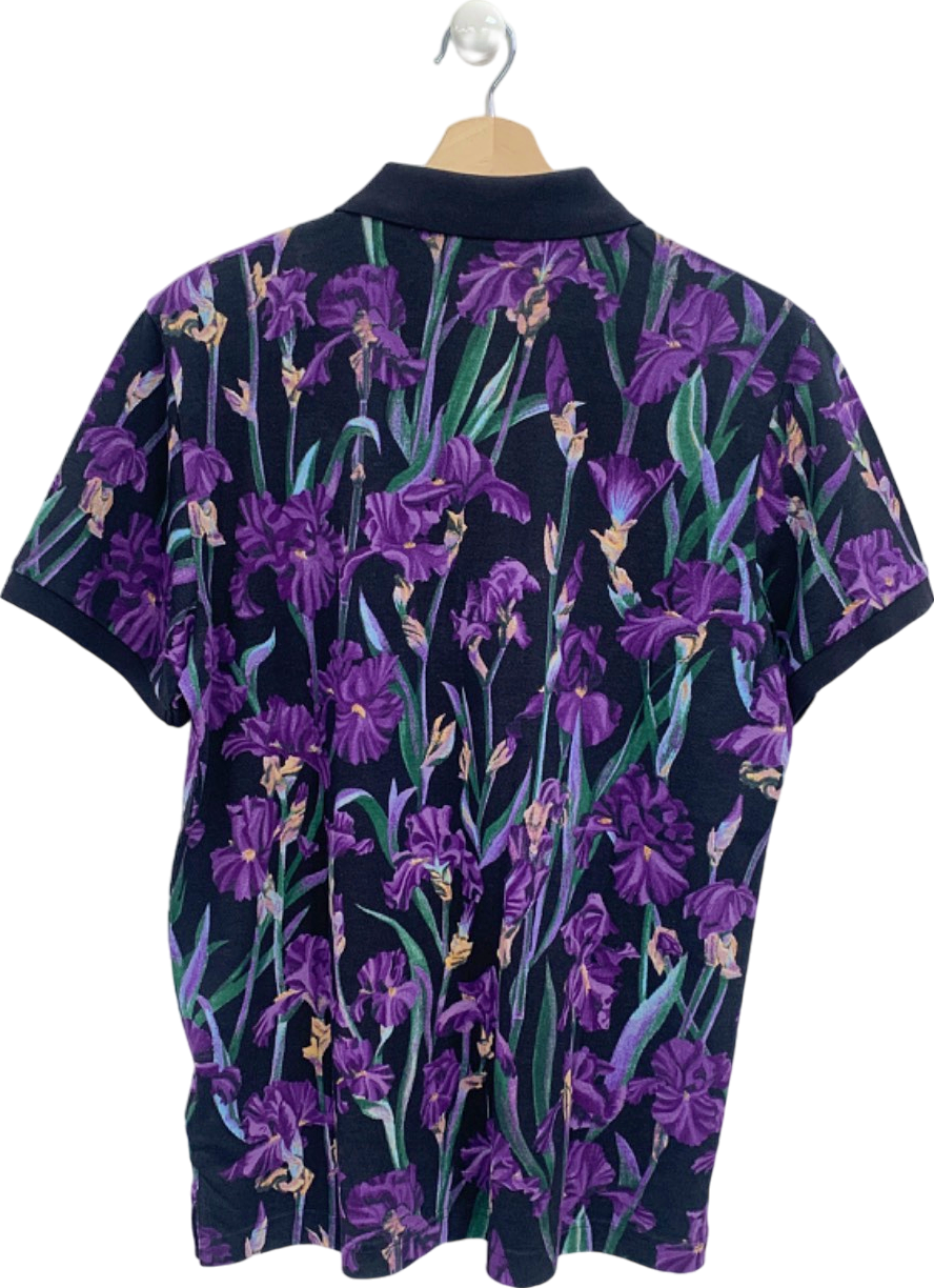 Gant Dark Violet Iris SS Pique Polo Shirt UK M