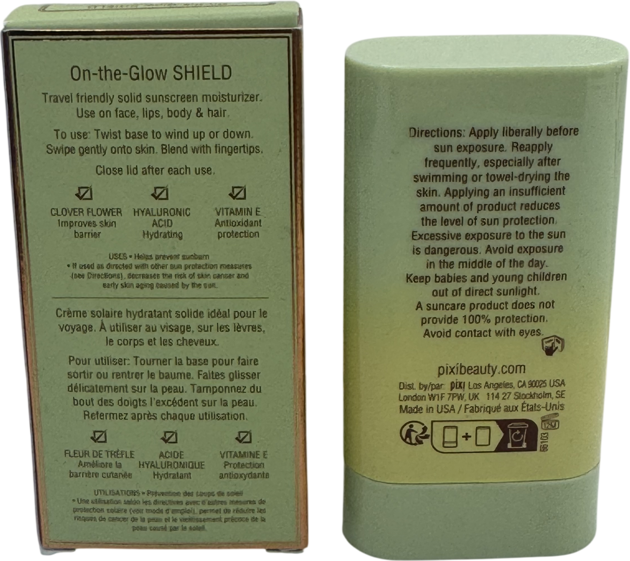 Pixi On-the-glow Shield Spf 50 Sunscreen 19g