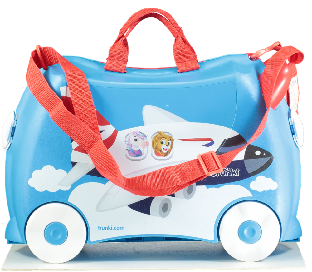 Trunki Blue Ride-On Childs Suitcase