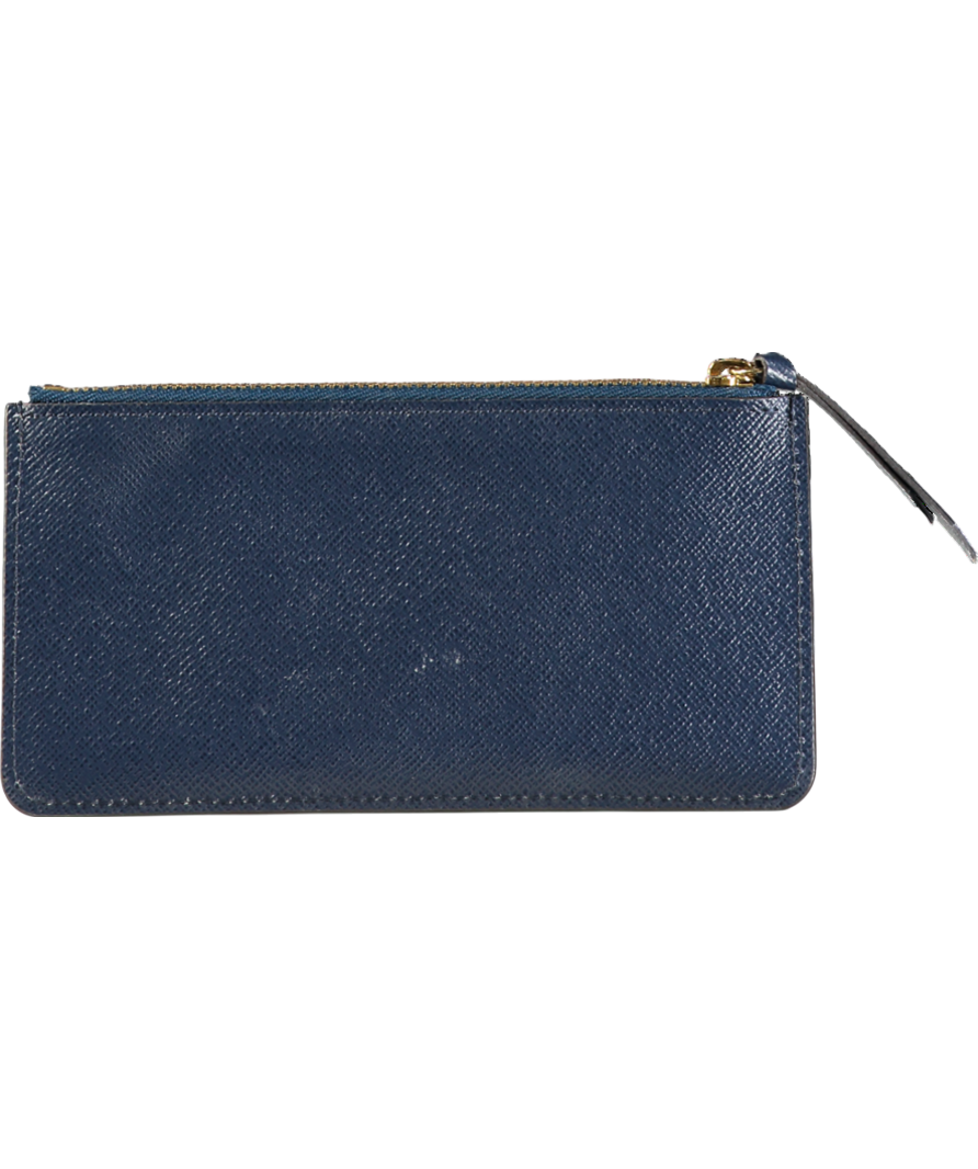 Louis Vuitton Blue Coin Purse And Card Holder