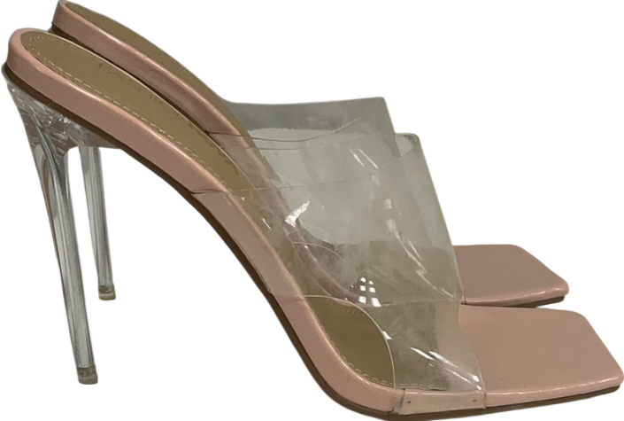 Fashion Nova Pink My Game Heels UK 8.5 EU 41.5 👠